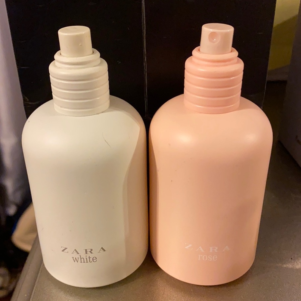 ZARA Rose Eau de Toilette Spray and ZARA White